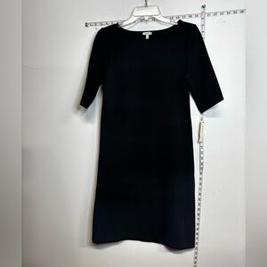 Talbots Classic Black Long Sleeve Dress